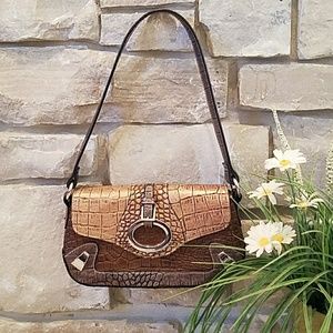 Faux Snakeskin Purse